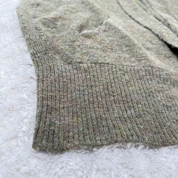 Banana Republic Sweater Womens Medium Large Cardigan Wool Cocoon Pockets Pullove - Picture 7 of 12